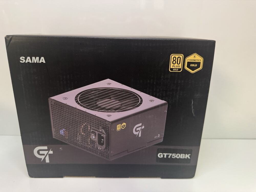 SAMA 750 Watt ATX Power Supply GT750BK - NEW